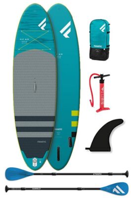 fanatic fly air premium pure paddle board package