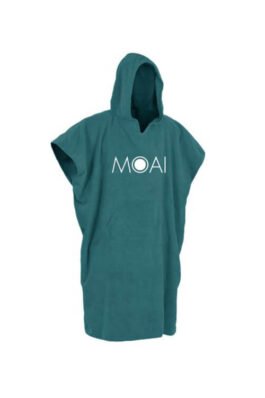 moai poncho patrol blue